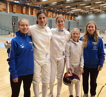 Ni medaljer med hjem fra Bergen cup!